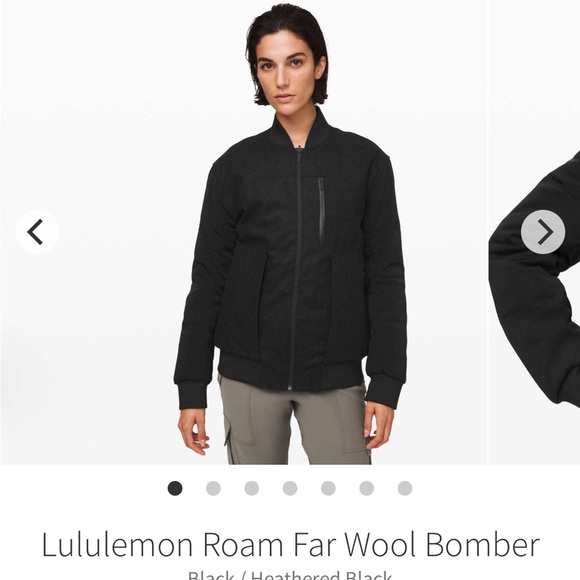 lululemon athletica Jackets & Blazers - (2) Reversible lululemon winter bomber jacket